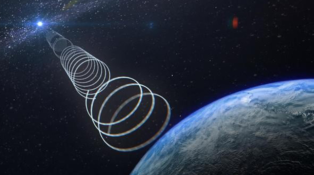 Misteriosas señales de radio del centro de la galaxia